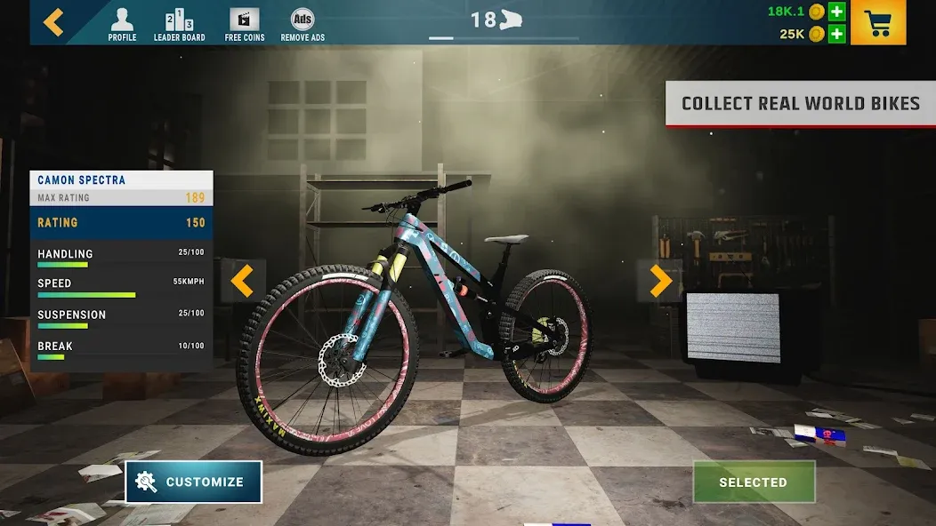 Downhill Republic (Даунхилл Республик)  [МОД Unlimited Money] Screenshot 4