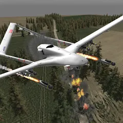 Взломанная Drone Strike Military War 3D (Дрон Удар Военная Война 3D)  [МОД Mega Pack] - полная версия apk на Андроид