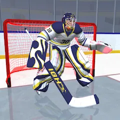 Скачать взломанную Hockey Game Stars 3D (Хоккей Гейм Старс 3D)  [МОД Menu] - последняя версия apk на Андроид