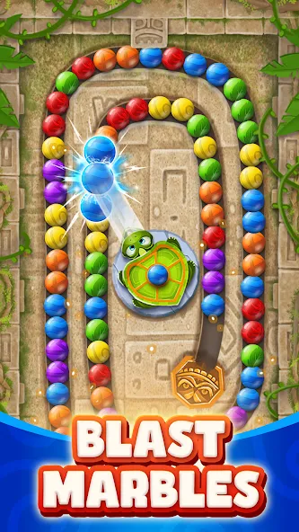 Marble Woka Woka: Jungle Blast  [МОД Много монет] Screenshot 1