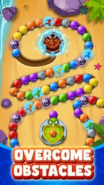 Marble Woka Woka: Jungle Blast  [МОД Много монет] Screenshot 3