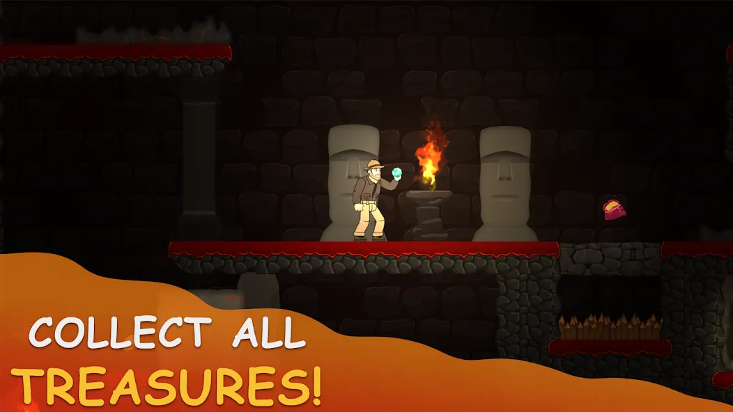 Volcano Escape (Вулканическое бегство)  [МОД Много денег] Screenshot 1