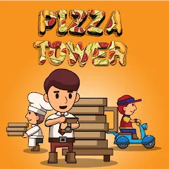 Взлом Pizza Tower: Idle Tycoon (Пицца Тауэр)  [МОД Menu] - полная версия apk на Андроид