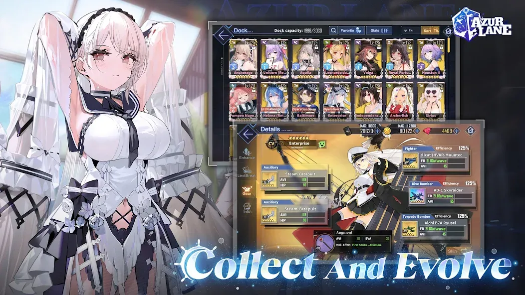 Azur Lane (Азур Лейн)  [МОД Unlocked] Screenshot 2