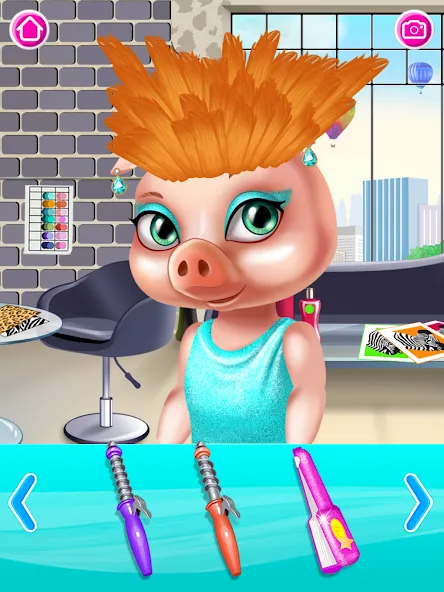 Beauty salon: hair salon  [МОД Много денег] Screenshot 3