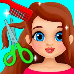 Скачать взломанную Hair salon  [МОД Unlimited Money] - последняя версия apk на Андроид