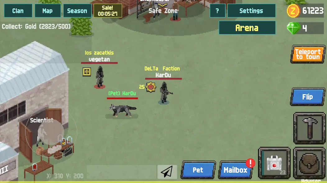 Zombix Online (Зомбикс Онлайн)  [МОД Unlocked] Screenshot 1