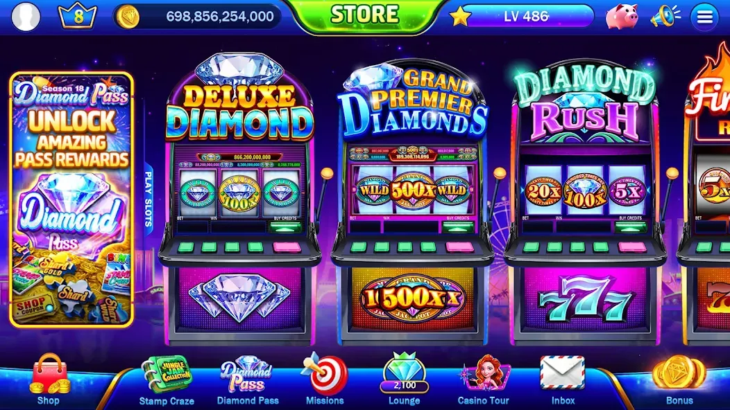 Classic Slots™ - Casino Games (Классические слоты)  [МОД Много денег] Screenshot 2