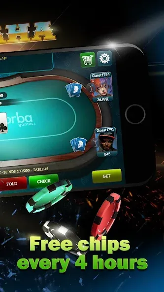 Live Poker Tables–Texas holdem  [МОД Бесконечные монеты] Screenshot 4