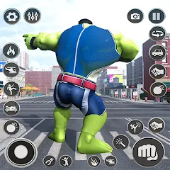 Скачать взлом Black Monster Hero City Battle  [МОД Много денег] - стабильная версия apk на Андроид