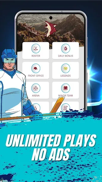 Astonishing Hockey Manager (Астонишинг Хоккей Менеджер)  [МОД Unlocked] Screenshot 3