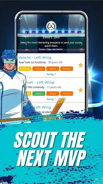 Astonishing Hockey Manager (Астонишинг Хоккей Менеджер)  [МОД Unlocked] Screenshot 4