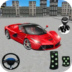 Скачать взломанную Luxury Car Parking Games  [МОД Бесконечные монеты] - стабильная версия apk на Андроид