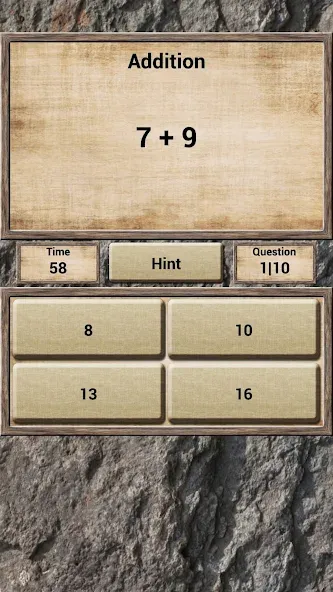 Math - Quiz Game  [МОД Бесконечные деньги] Screenshot 1