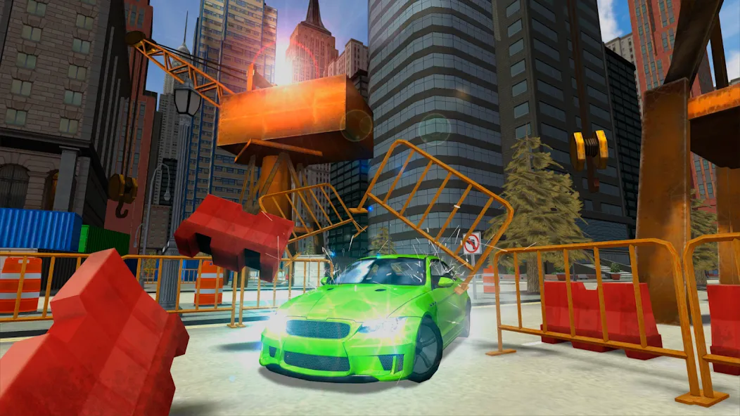 Car Driving Simulator: NY (Симулятор вождения автомобиля)  [МОД Все открыто] Screenshot 4