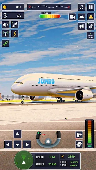 Airplane Game Flight Simulator  [МОД Menu] Screenshot 4