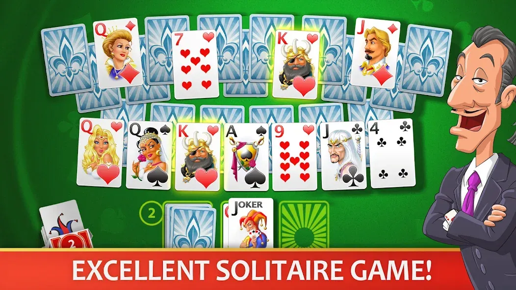 Solitaire Perfect Match  [МОД Menu] Screenshot 1