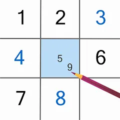 Взломанная Sudoku Offline: Hard Puzzles (Судоку Оффлайн)  [МОД Все открыто] - полная версия apk на Андроид