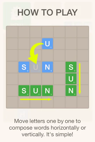 Word Monster Puzzle  [МОД Все открыто] Screenshot 2