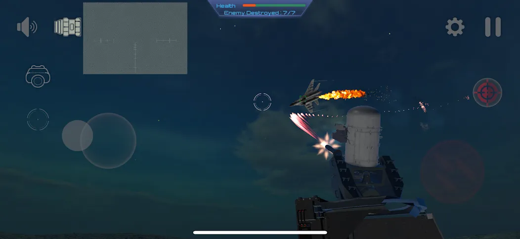 C-RAM Simulator: Air defense  [МОД Menu] Screenshot 1