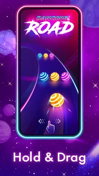 Dancing Road: Color Ball Run! (Дансинг Роад)  [МОД Много монет] Screenshot 3