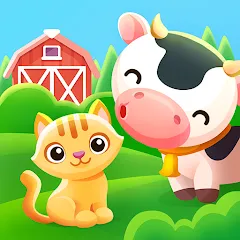 Взломанная Animal sounds games for babies  [МОД Бесконечные монеты] - полная версия apk на Андроид