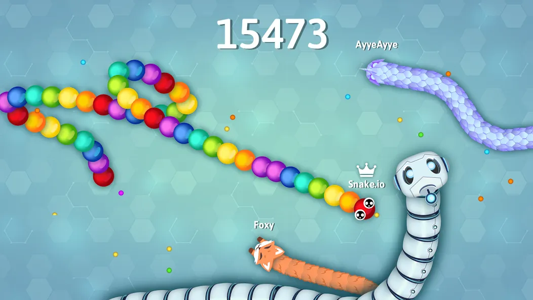 Snake.io - Fun Snake .io Games  [МОД Unlocked] Screenshot 2