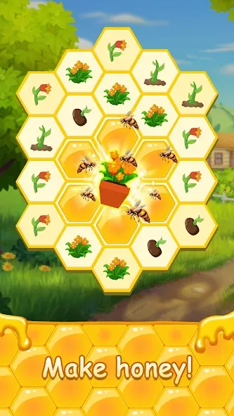 Honey Bottles - merge puzzle (Хани Ботлс)  [МОД Unlimited Money] Screenshot 3