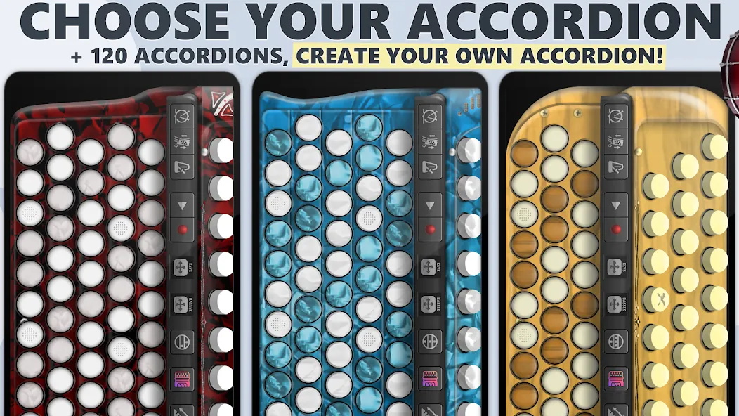 Accordion Chromatic Button (Аккордеон с хроматическими кнопками)  [МОД Много денег] Screenshot 2