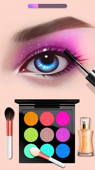 Makeup Kit - Color Mixing  [МОД Бесконечные деньги] Screenshot 3