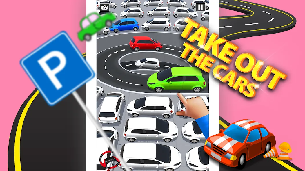 Park Master: Car Parking Jam (Парк Мастер)  [МОД Много денег] Screenshot 3