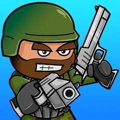 Скачать взломанную Mini Militia - War.io (Мини Милития)  [МОД Много денег] - последняя версия apk на Андроид