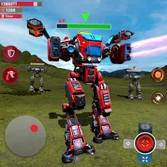 Взлом Mech Robot Wars - Multi Robot  [МОД Бесконечные деньги] - стабильная версия apk на Андроид