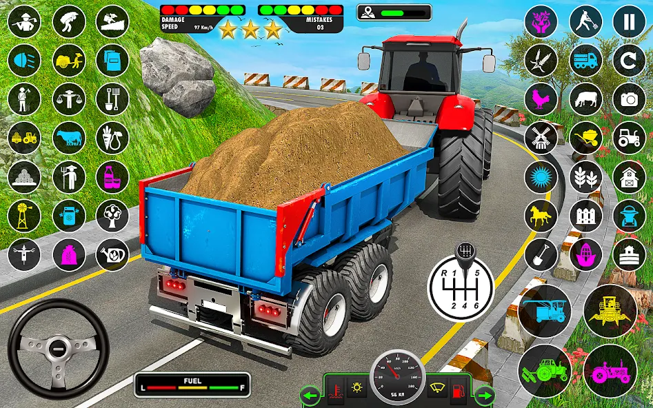 Tractor Farming: Tractor Games (Тракторное хозяйство)  [МОД Много монет] Screenshot 4