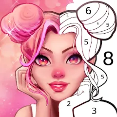Взломанная Coloring Game: Paint by Number  [МОД Unlocked] - полная версия apk на Андроид