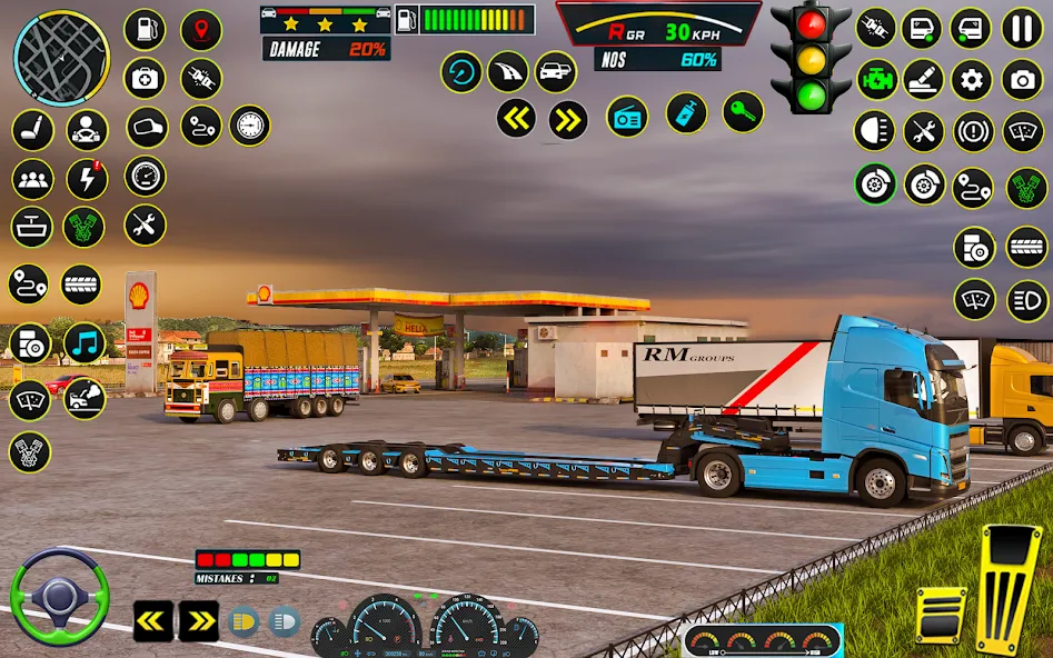 US Truck Simulator Game 2022 (Трак Симулятор)  [МОД Много денег] Screenshot 4