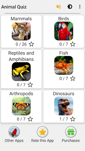 Animals Quiz Learn All Mammals  [МОД Бесконечные монеты] Screenshot 3