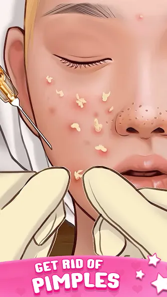 ASMR Doctor Game: Makeup Salon (АСМР автономная сенсорная меридиональная реакция)  [МОД Mega Pack] Screenshot 3