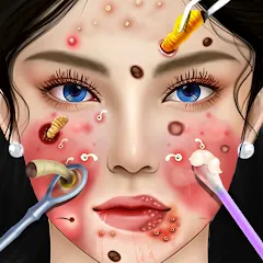 Скачать взломанную ASMR Doctor Game: Makeup Salon (АСМР автономная сенсорная меридиональная реакция)  [МОД Mega Pack] - полная версия apk на Андроид