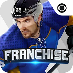 Взломанная Franchise Hockey 2024 (Франшиз Хоккей 2019)  [МОД Много монет] - стабильная версия apk на Андроид