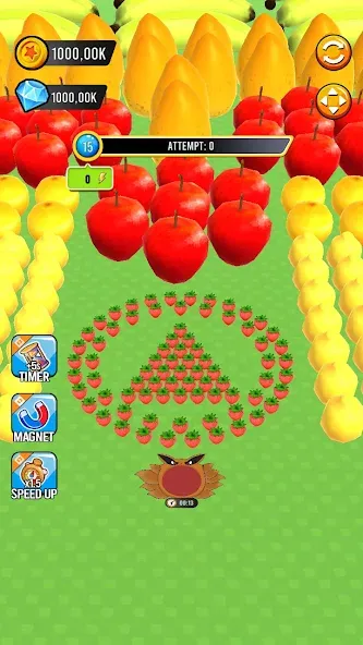 Fruit hole: Black hole (Фрут хол)  [МОД Все открыто] Screenshot 1