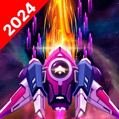 Скачать взломанную Galaxy Attack - Space Shooter (Гэлэкси Атак)  [МОД Много денег] - полная версия apk на Андроид