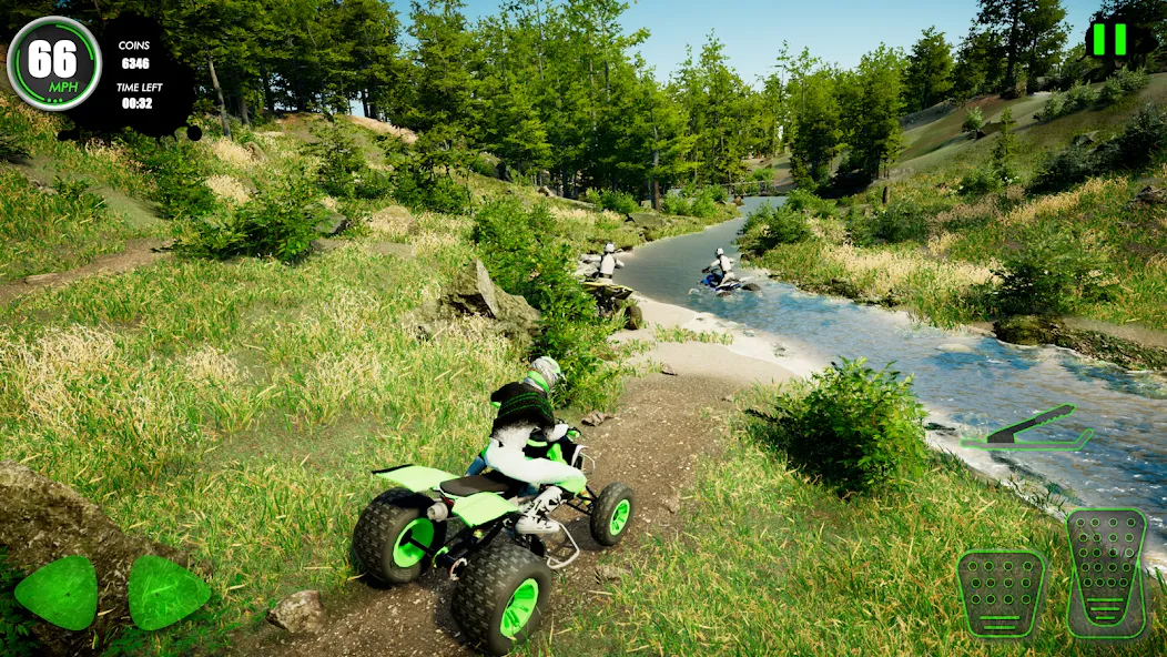 Atv Car Games Bike Offroad 4x4 (ЭиТиВи)  [МОД Все открыто] Screenshot 1