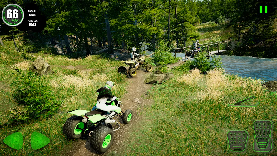 Atv Car Games Bike Offroad 4x4 (ЭиТиВи)  [МОД Все открыто] Screenshot 2