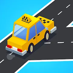 Скачать взломанную Taxi Run: Traffic Driver (Такси Ран)  [МОД Бесконечные монеты] - последняя версия apk на Андроид