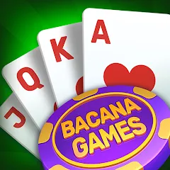 Взломанная Bacana Games: Buraco & Slots (Бакана Геймс)  [МОД Бесконечные монеты] - полная версия apk на Андроид