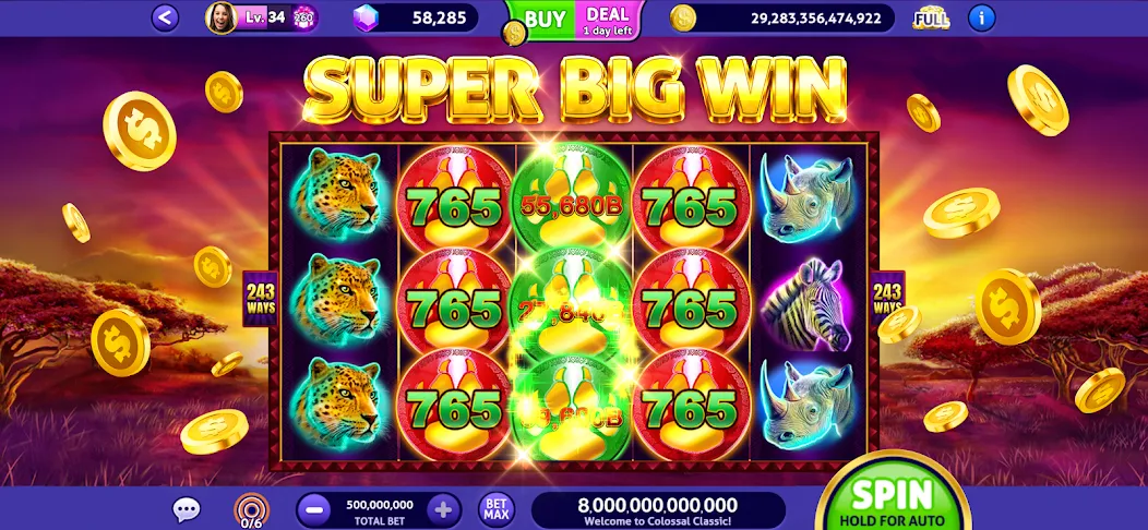 Club Vegas Slots Casino Games (Клуб Вегас)  [МОД Unlocked] Screenshot 2