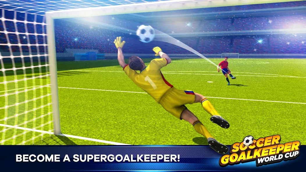 Soccer Goalkeeper Games 2024  [МОД Mega Pack] Screenshot 1