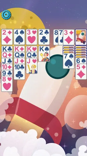 Solitaire Space™ (Солярис Спейс)  [МОД Меню] Screenshot 3