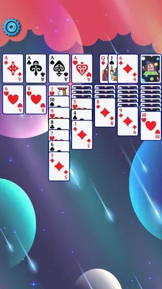 Solitaire Space™ (Солярис Спейс)  [МОД Меню] Screenshot 5